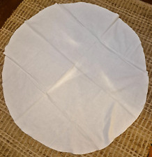 Mesa redonda subjacente branca flanela decoração de mesa 1,03M diâmetro decoração de evento comprar usado  Enviando para Brazil