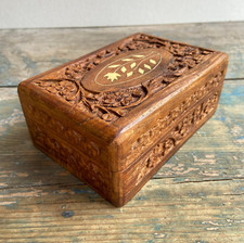 Vintage indian carved for sale  LEOMINSTER