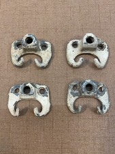 Lote de 4 gravatas âncora vintage recuperadas para toldo de janela externa 2" x 1" comprar usado  Enviando para Brazil