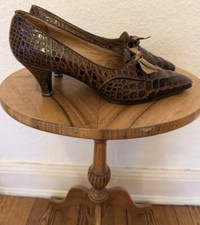 Echte kroko pumps gebraucht kaufen  Hamburg