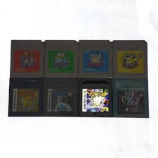 [Usado] Variação Pokemon Gameboy e Game Boy Color 8 Tipo Cartucho Apenas Japonês comprar usado  Enviando para Brazil