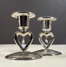 Silver heart pillar for sale  Cumming