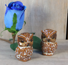 Paire figurines hiboux d'occasion  Bagnoles-de-l'Orne