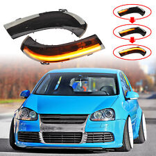 Usado, Lâmpada dinâmica LED fumê espelho lateral luz de seta para Golf 5 Passat B6 comprar usado  Enviando para Brazil