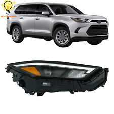 Carcaça cromada para farol Toyota Grand Highlander XLE 2024 sem LED DRL direito comprar usado  Enviando para Brazil