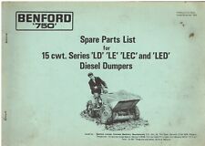 Benford 15cwt lec for sale  MANSFIELD