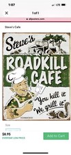 Tin sign roadkill for sale  Covington