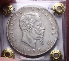 Scudo lire argento usato  Italia