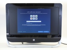 PC de escritorio todo en uno HP Pavilion 20-b014 20" AMD E1-1200 4 GB Ram 500 GB SSD segunda mano  Embacar hacia Mexico