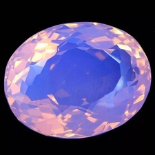 Ogromny 63,20 ct fioletowy różowy ognisty opal owalny fasetowany kamień szlachetny produkcja biżuterii na sprzedaż  Wysyłka do Poland
