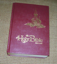 1975 Holy Bible Giant Print Red Letter Concordance Old & New Testaments Like New comprar usado  Enviando para Brazil