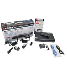 Kit pacote LOREX Surveillance 4 canais eco blackbox 2 HDMI DVR LH024000 testado comprar usado  Enviando para Brazil