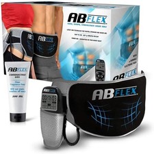 Usado, Cinto de tonificação abdominal ABFLEX e estimulador abdominal para músculos estomacais delgados comprar usado  Enviando para Brazil