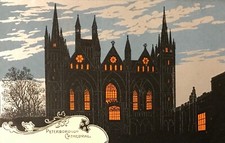 Peterborough cathedral silhoue for sale  COOKSTOWN