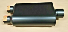 Silenciador de câmara agressivo Flowmaster 40 Series 2.5 duplo em 3" centro saída NOVO comprar usado  Enviando para Brazil
