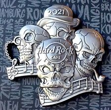 2021 HARD ROCK CAFÉ LONDRES INGLATERRA 3D CRÂNIOS BRITÂNICOS LE PIN comprar usado  Enviando para Brazil