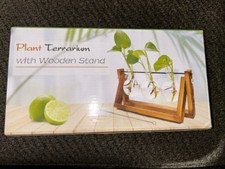 Plant terrarium wooden for sale  Renton