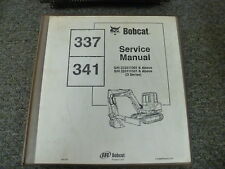 Bobcat Models 337 & 341 Braço Longo Midi Mini Escavadeira Loja Manual de Serviço de Reparo comprar usado  Enviando para Brazil