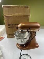 Usado, Novo Batedeira Kitchen Aid Artisan Cobre Pérola Suporte - 4,5 QT Com Caixa de Acessórios comprar usado  Enviando para Brazil