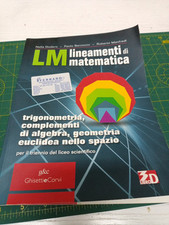 Lm. lineamenti matematica. usato  Morra de Sanctis