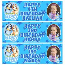 Bluey personalised birthday for sale  BURY