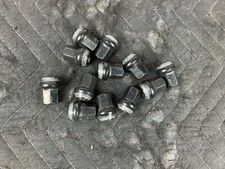 Usado, Raios 12mm x 1.5 parafuso de roda preto parafuso porca conjunto de 12 *LEIA* comprar usado  Enviando para Brazil