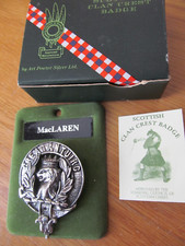 Pewter scottish clan for sale  GRAVESEND