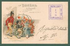 Boheme puccini. cartolina usato  Pistoia
