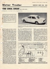 Ford consul corsair for sale  WARRINGTON