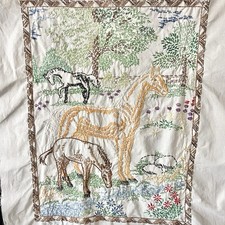 Vintage embroidered horse for sale  Azusa