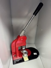 Badge machine 37mm for sale  CIRENCESTER