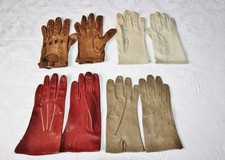 Paar vintage lederhandschuhe gebraucht kaufen  Schwäbisch Gmünd