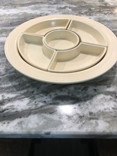 Homer Laughlin Vintage Old Ivory Fiesta 6 Peças Conjunto de Bandeja Relish comprar usado  Enviando para Brazil