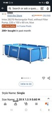 Intex swimming pool for sale  OXFORD