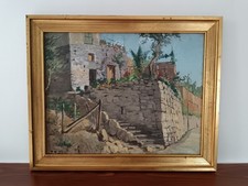 Pittore paesaggio dipinto usato  Roma