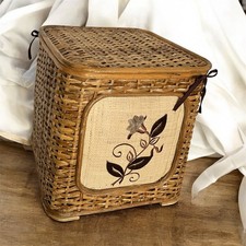 Rattankorb box korb gebraucht kaufen  Grünwald
