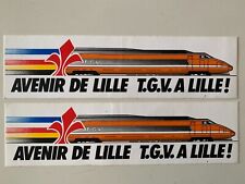 Lot stickers tgv d'occasion  Maulévrier