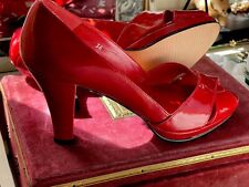 Red patent leather for sale  HIGH PEAK