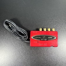 Interface de áudio Behringer U-Control UCA222 USB versão vermelha comprar usado Interface de áudio Behringer U-Control UCA222 USB versão vermelha comprar usado  Enviando para Brazil