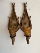 Homco faux rattan for sale  Waverly