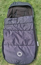 Bugaboo footmuff black for sale  WHITSTABLE