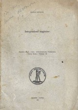 Integrazioni angioine. nicola usato  Italia