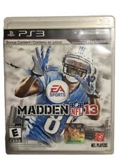 Madden NFL 13 videogame de futebol americano Sony PlayStation 3 testado funciona comprar usado  Enviando para Brazil
