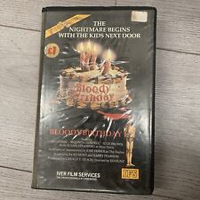 Bloody birthday horror for sale  LONDON