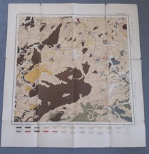 Uralte geologische karte gebraucht kaufen  Unkel