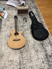 Guitarra elétrica/acústica EPIPHONE PR-4E NA e amplificador acústico Epiphone 15C comprar usado  Enviando para Brazil