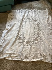 White table cloth for sale  NORTHAMPTON