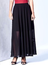Anthology black chiffon for sale  BURY
