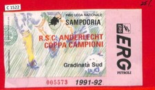 C1522 biglietto calcio usato  Milano