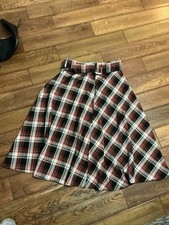 Red black tartan for sale  LYDNEY